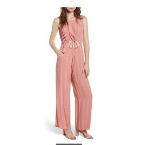 Keyhole Tie Jumpsuit